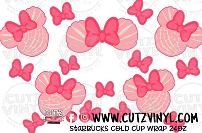 Concha Cold Cup Vinyl Wrap - Ready to Apply – JDS Boutique & Supplies